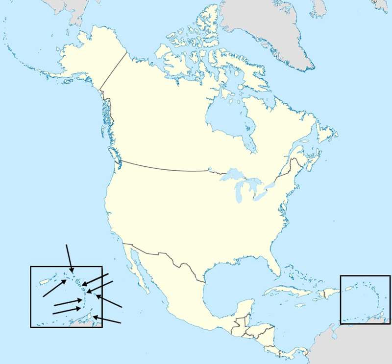 Anagram Map Of North American Capitals Quiz By Bhenderson79